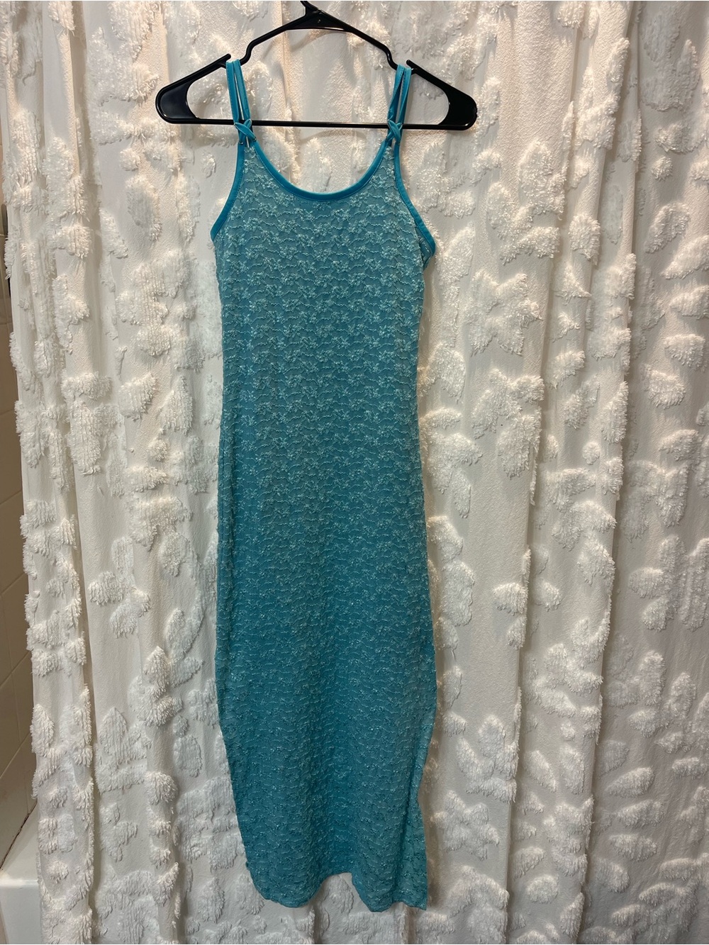 American Vintage Acacia USA Blue lace maxi